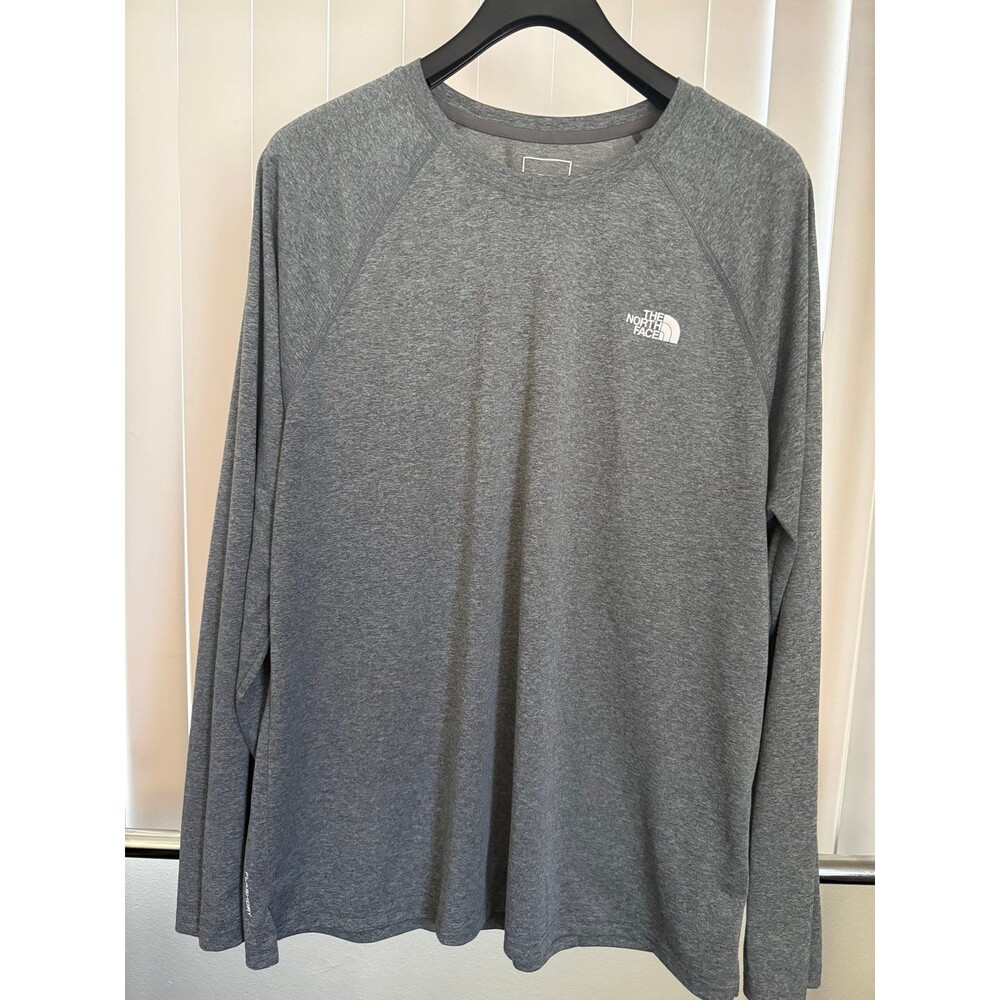 NWOT Men’s The North Face Gray FlashDry Breeze Long Sleeve Shirt Size X-large